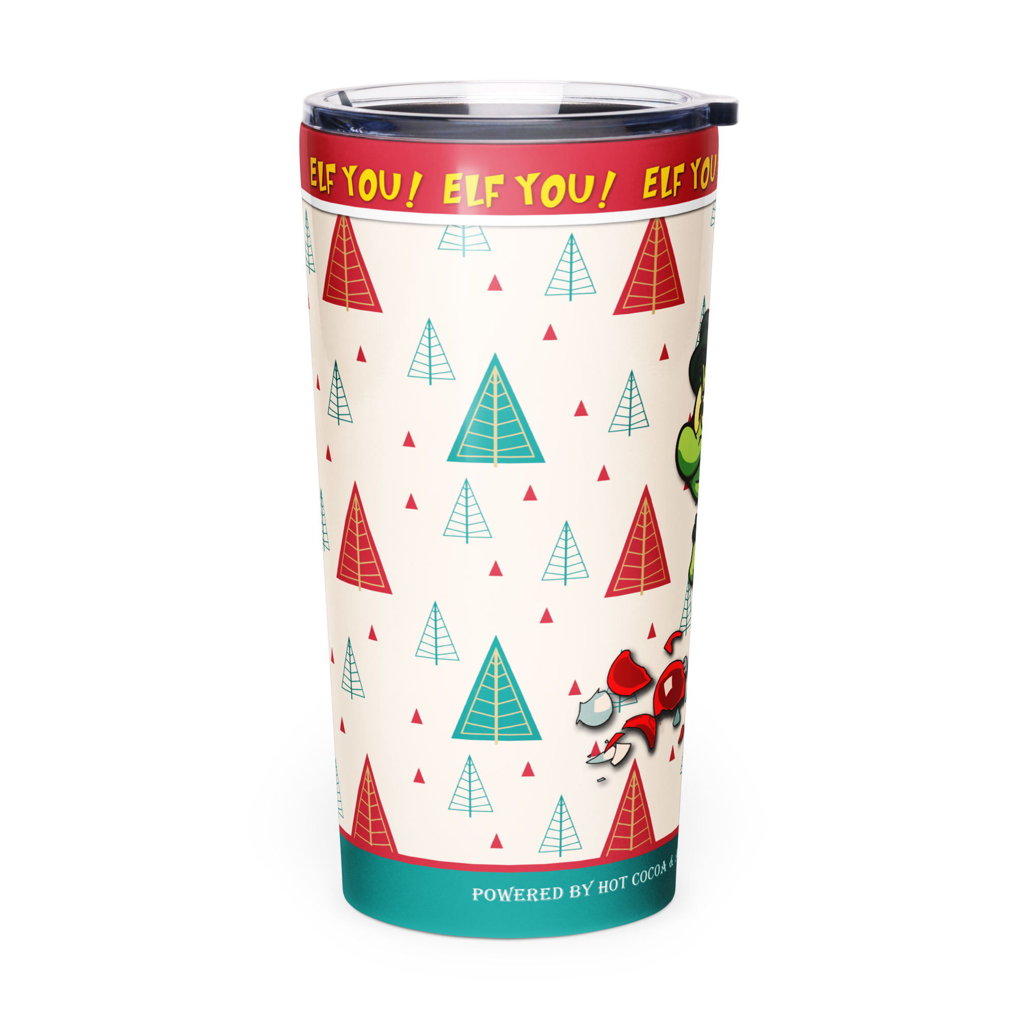 Elf You! Naughty Elf 20oz Stainless Steel Tumbler